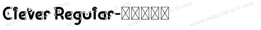 Clever Regular字体转换
